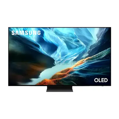 Samsung 77 Inch S90H OLED 4K Glare Free Smart TV, HDR 10+, Motion Xcelerator 165Hz, Dolby Atmos, Gam