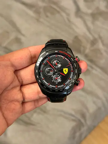 Ferrari chronograph watch