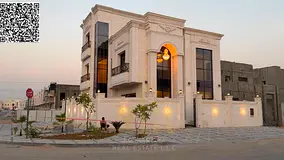 For those seeking an exceptional home | A luxury villa in Al Helio, Ajman, featuring elegant design