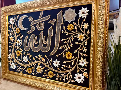 Exclusive Handmade Grain Artwork | Luxury Interior Decor