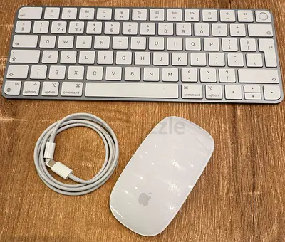Apple Magic-3 Keyboard(English) with Touch ID & Magic-2 Mouse Multi Touch Surface