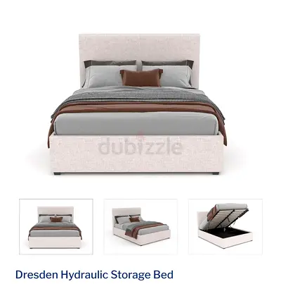 Hydraulic Storage Bed + Medical Mattress