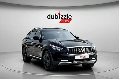 AED 797/month | 2018 Infiniti QX70  | GCC Specs | Ref#533344