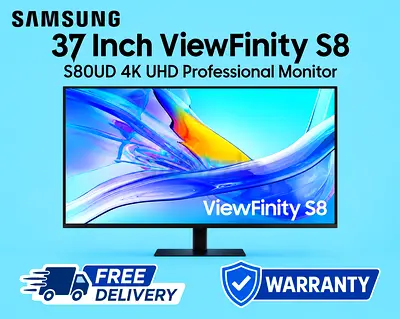 Samsung 37 Inch ViewFinity S8 S80UD 4K UHD Professional Monitor