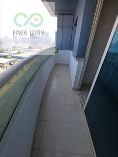 For annual rent in Ajman: Liwara, Al-Mina Street – two rooms and a living room.