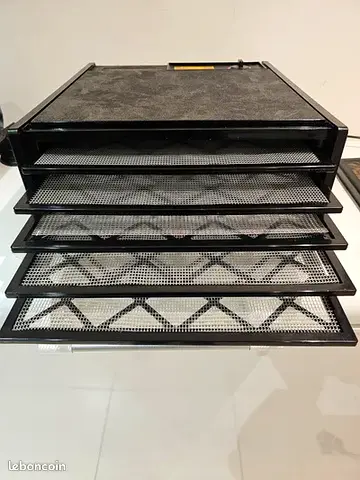 5-Tray Food Dehydrator (Metal Mesh Trays) - new with transformer 500w