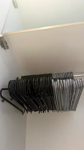Plastic Clothes Hangers – Black & Grey