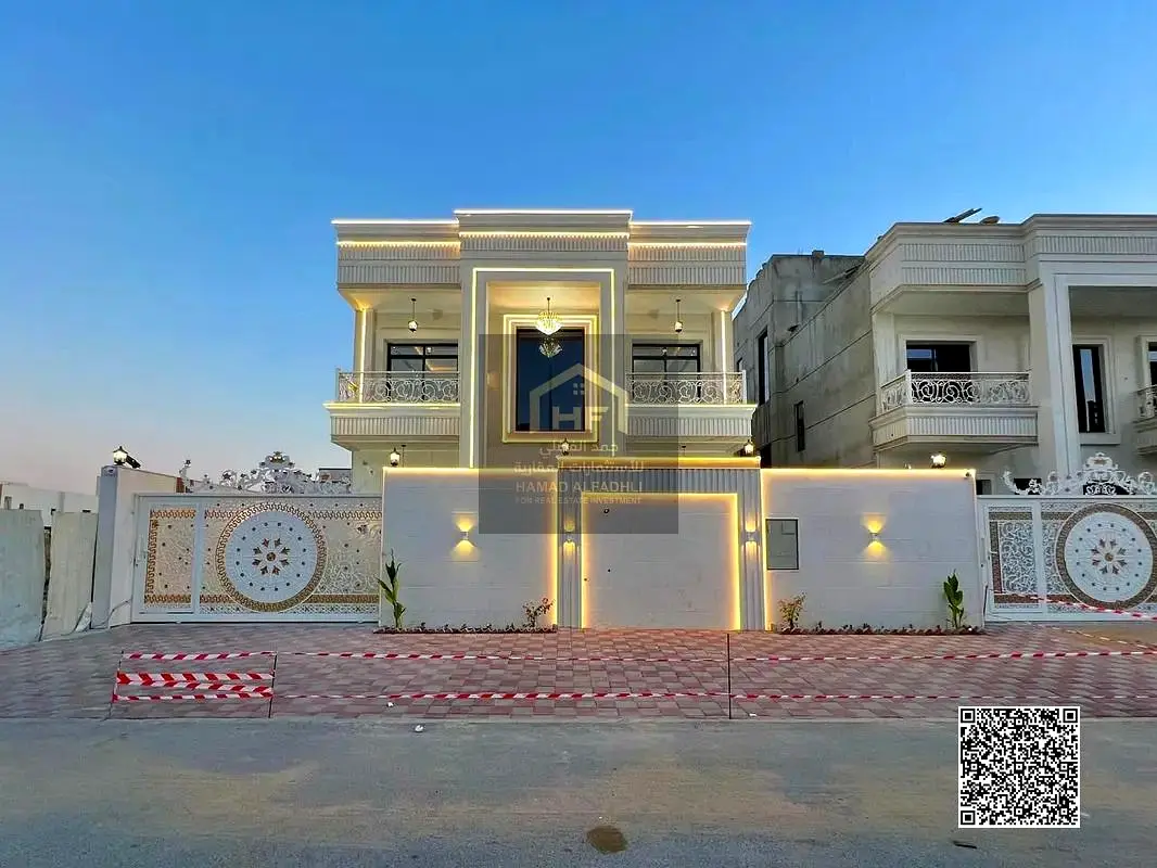 فيلا فاخرة 5 غرف للبيع | مساحة بناء 3,300 قدم² | شاملة رسوم التسجيل والتمليك