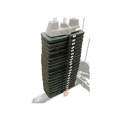 BODY SOLID Weight Stack Upgrade-200LB Selectorized Weight Plates for Gym Strength