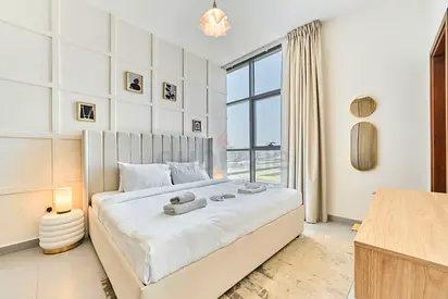 Modern 2BR in Ikarus Tower, Dubai Production City