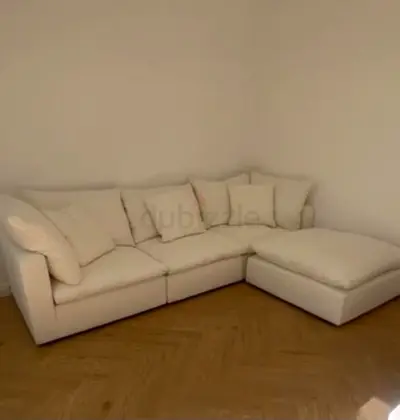 Excellent condition cloud sofa klektic feather filled