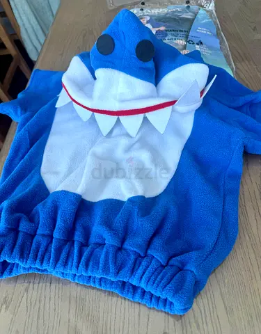 Shark Hooded Costume (Easy to Wear)
