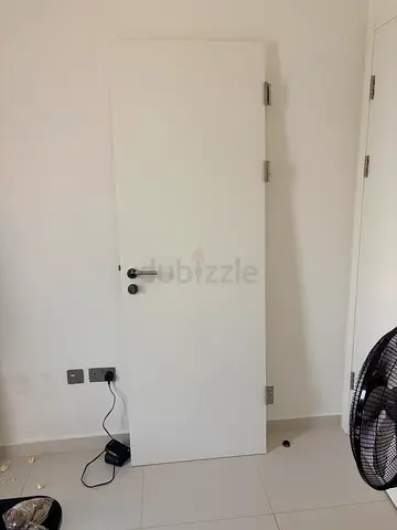 White Interior Door (single panel) - Good Condition