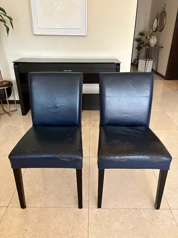 Crate and barrel chairs need upholstery