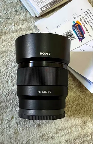 SONY FE50mm F1.8 Lens