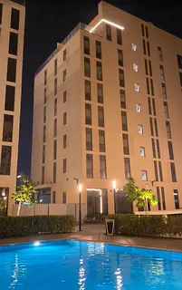 Ready-to-move-in studio in the Al Mamsha Sharjah project, featuring a garden and a car-free communit