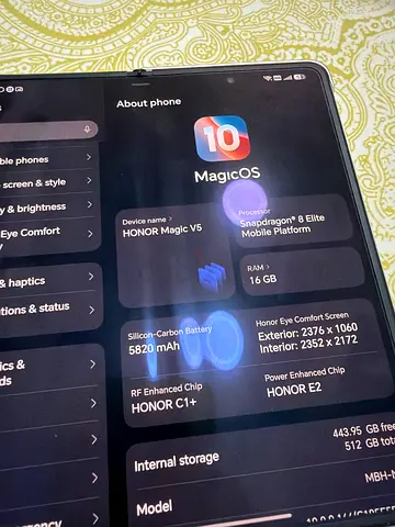 Honor magic v5