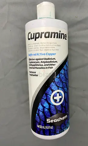 Marine or fresh water Cupramine