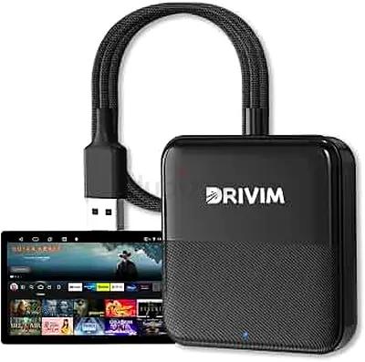 Drivim wireless carply with hdmi /use for game,firetv car tv Player with USB Cable