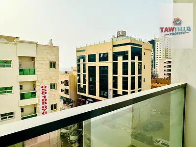1 Bedroom Apartment with Balcony for Rent Prime Location Ajman Corniche