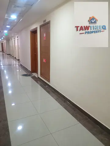 A fully furnished studio available for rent in Ajman One Towers, offering a comfortable and conveni