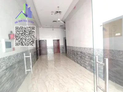 شقه للايجار بعجمان بمنطقه المويهات غرفه وصاله + 2 حمام + 2 بلكونه - تكييف مركزي