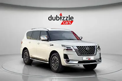 AED 2583/month | 2022 Nissan Patrol SE Platinum | GCC Specs | Ref#531386