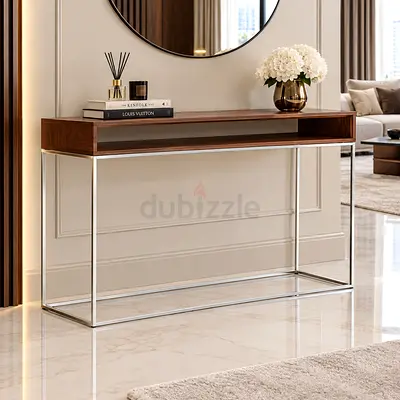 Crate and Barrel  Console Table