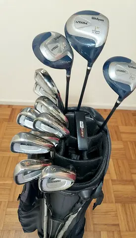 Wilson completed golf set with stand bag