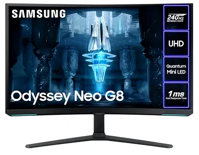 Samsung Odyssey Neo G8 Model 32 inch 4k 240hz Monitor