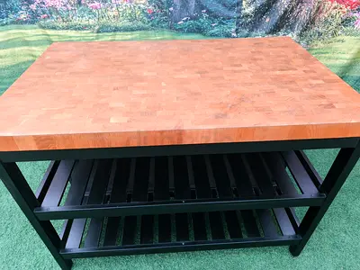 IKEA VADHOLMA Wooden Kitchen Island Counter
