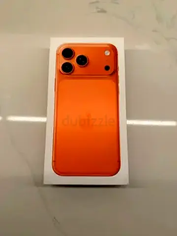 iPhone 17 Pro Max 256GB - Orange (Brand New in Box)