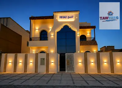 فيلا فاخرة للبيع في الياسمين عجمان