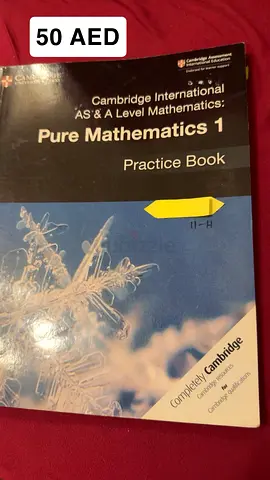 Cambridge International AS & A Level Pure Mathematics 1 - Practice Book (A-Level)
