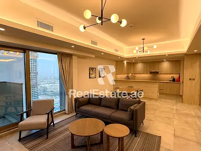 Fully Furnished 2BR | Waterfront Living | High Floor