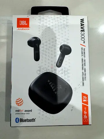 JBL Wave 300 TWS Bluetooth Earbuds with Charging Case - Used