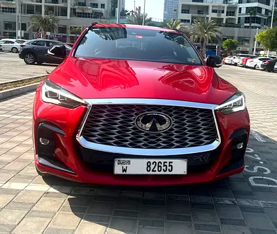 2022 Infiniti QX55 GCC Specs, Company serviced