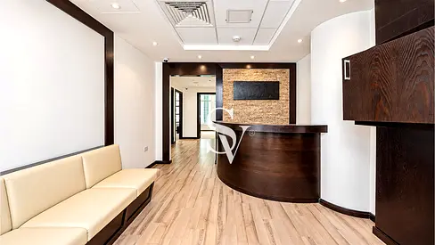 Professional Spacious Office | Burj Khalifa View