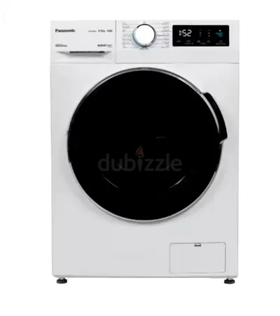 Panasonic 9kg Front Loading Washing Machine (White), NA-18MG1WAE