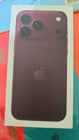 iPhone 18 Pro Max (256GB) - Burgundy, New
