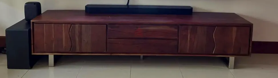 Perfect condition Solid Wood Marina Home TV Table