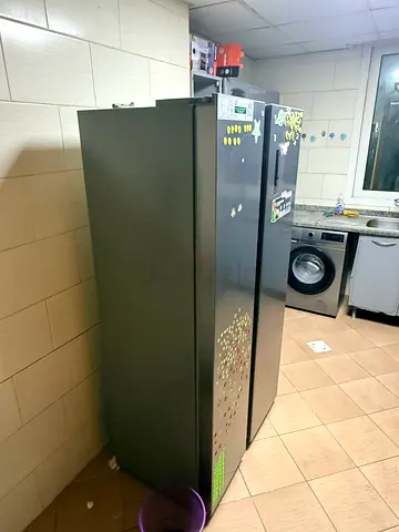 Super general Side-by-Side Refrigerator - Good Condition, Spacious (Grey)