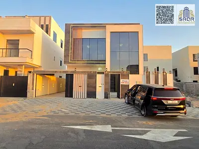 An opportunity to own a modern-design villa—registration fees included—located near the mosque.