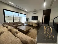 Fully furnished 5-bedroom villa (all master bedrooms) with VIP-standard furnishings | Majlis and liv