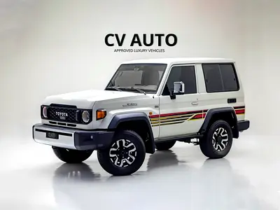 2025 | Toyota | Land Cruiser | 70 Series 40th Anniversary | GCC Spec | With Dealer Warranty and SC