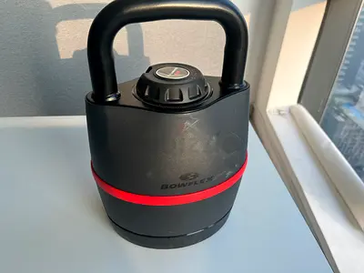 Adjustable kettlebell Bowflex