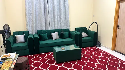 5 seater sofa brand new durable sofa you can get with table and pillows