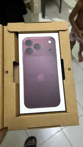 Sealed iPhone 18 Pro Burgundy 512 Gb UAE version from Apple Store