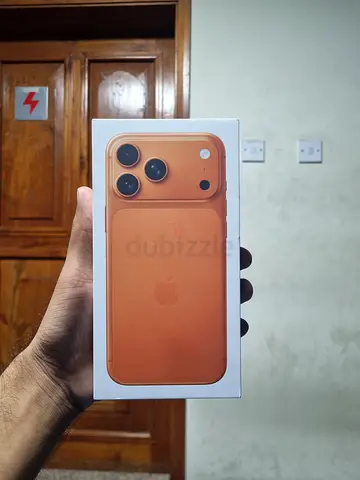 iPhone 17 Pro Max (Boxed) - Orange Case image on box, unopened ,brand new