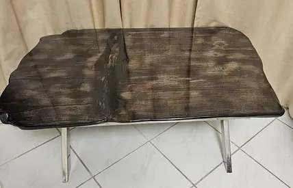 Unique Modern Live-Edge Coffee Table